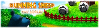 Running Sheep Tiny Worlds